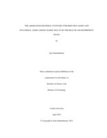 The association between attitudes towards own aging and successful aging among older adults of the Health and Retirement Study