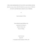 Population demographics of two cryptic skate species, Winter Skate, Leucoraja ocellata, and Little Skate, Leucoraja erinacea, in the Bay of Fundy and their social image in local fisheries