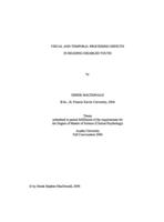 Visual and temporal processing deficits in reading disabled youth