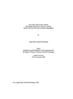 Factors affecting juror decision-making in sexual abuse trials involving recovered memories