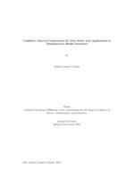 Confidence interval construction for time series with applications in administrative health databases