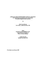 Aspects of the overwintering survival strategy of Typhlodromus pyri Scheuten (Acari, Phytoseiidae) on apple trees in Nova Scotia