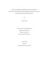 Water and sediment chemistry influences on mercury bioaccumulation in freshwater invertebrates from two lakes in Kejimkujik National Park, Nova Scotia