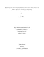 Population dynamics of root-feeding Grape Phylloxera (Daktulosphaira vitifoliae) emergence in relation to gall presence, temperature, and vine phenology 