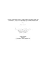 A study of the effects of Δ9-tetrahydrocannabinol (THC) and cannabidiol (CBD) on acute stress behaviours of zebrafish