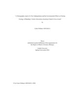 A demographic report of a new subpopulation and the environmental effects on nesting ecology of Blanding’s Turtles (Emydoidea blandingii) found in Nova Scotia