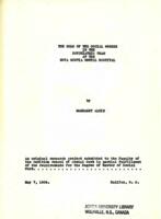 The role of the social worker in the psychiatric team at the Nova Scotia Mental Hospital