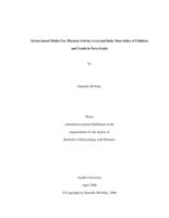 Screen-based media use, physical activity level and body mass index of children and youth in Nova Scotia