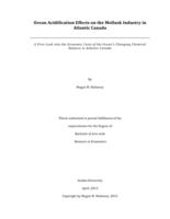 Ocean acidification effects on the mollusk industry in Atlantic Canada