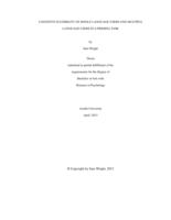 Cognitive flexibility of single language users and multiple language users in a priming task