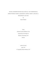 The relationships between self-efficacy, multidimensional perfectionism, passion and burnout among varsity athletes