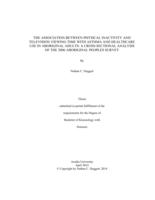 The association between physical inactivity and television viewing time with asthma and healthcare use in aboriginal adults