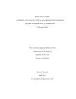 What's in a name? A feminist analysis of critical self-reflection in decision making in heterosexual marriages