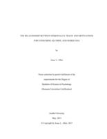 The relationship between personality traits and motivations for consuming alcohol and marijuana