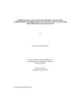 Sedimentology and paleoceanography of the early carboniferous Windsor Group, Nova Scotia