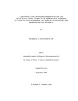 A classification of coastal inlets of mainland Nova Scotia, using geophysical information to define ecological representation and to evaluate existing and proposed protected areas