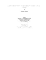 Annual cycle in body mass and organ size in long-tailed duck Clangula hyemalis