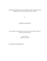 Integrating information and communication technology into curriculum: a case study in Atlantic Canada