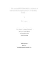 Using partial digestions in PedoGeochemical exploration to understand interactions between reagents and soil mineral matrices