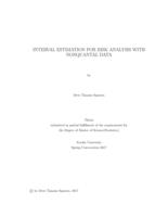 Interval estimation in risk analysis with nonquantal data