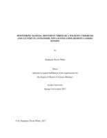 Monitoring mammal movement through a wildlife underpass and culvert in Antigonish, Nova Scotia using remote camera sensing