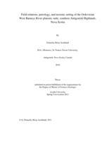 Field relations, petrology, and tectonic setting of the Ordovician West Barneys River plutonic suite, southern Antigonish Highlands, Nova Scotia