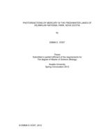 Photoreactions of mercury in the freshwater lakes of Kejimkujik National Park, Nova Scotia