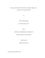 Response of intertidal Benthic invertebrate assemblages to high and low concentrations of suspended sediment