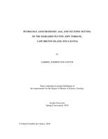 Petrology, geochemistry, age, and tectonic setting of the Margaree pluton, Aspy terrane, Cape Breton Island, Nova Scotia