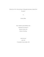 What the eyes tell us about the impact of orthographic knowledge on spoken word recognition