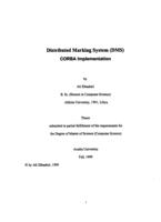 Distributed Marking System (DMS) 