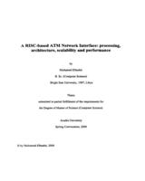 A RISC-based ATM network interface  