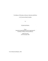 The influence of phenology on resource allocation and defense in the dioecious shrub Ilex glabra