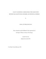 Faulty cognitions as mediators of the association between maladaptive relationships and emotional distress