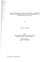 Glacial stratigraphy and till geochemical dispersion controls associated with the Brazil Lake pegmatite, southwestern Nova Scotia 