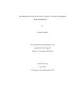 The implementation of physical literacy testing on children with disabilities