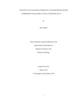 The effects of handling stress on Cannabinoid receptor expression in killfish, Fundulus heteroclitus