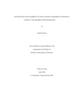 Investigating the feasibility of the Canadian assessment of physical literacy for children with disabilities