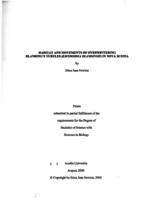 Habitat and movements of overwintering Blanding's turtles (Emydoidea blandingii) in Nova Scotia