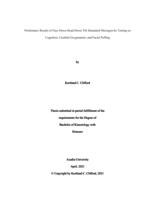 Preliminary results of face down head down tilt simulated microgravity testing on cognition, cerebral oxygenation, and facial puffing