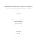 Understanding United States political differences in willingness to follow public health guidelines during the COVID-19 pandemic