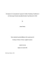 Development of a geomorphometric approach to seafloor morphology classification of the Manicouagan Peninsula using high-resolution topo-bathymetric LiDAR