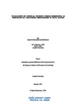 Evaluation of critical incident stress debriefing as perceived by volunteer firefighters in Nova Scotia