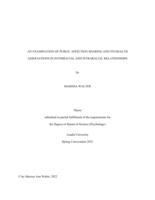 An examination of public affection sharing and its health associations in interracial and intraracial relationships