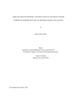 Mercury photochemistry and speciation in the Jijuktu'kwejk (Cornwallis River) estuary of the Minas Basin, Nova Scotia