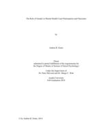 The role of gender in Mental Health Court participation and outcomes