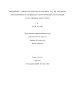 Preliminary comparative analysis of SOX9, KRAS, TP53, APC and SMAD4 gene expression in colorectal patients from the cancer genome atlas -- Firehose legacy study