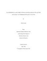 An experimental and computational investigation of the acetone keto-enol tautomerism with acid catalysts