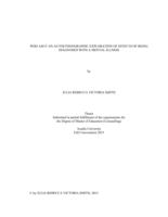 Who am I? An autoethnographic exploration of effects of being diagnosed with a mental illness