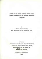 Factors in the growth patterns of the United Baptist Convention in the Maritime Provinces, 1905-1965